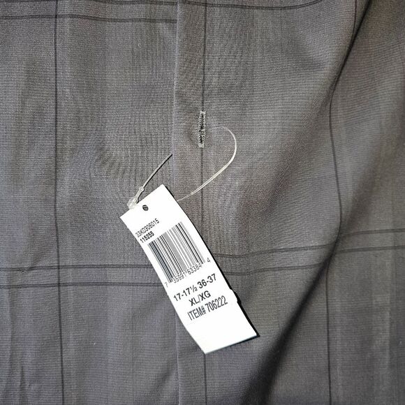NWT CK Mens Dress Shirt Slim Fit XL 17-17 1/2 36-37 - Picture 10 of 11